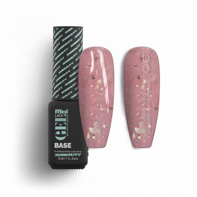 MILKY RUBBER BASE WITH FLAKES 06