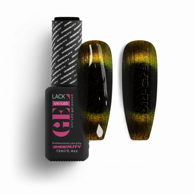 GEL LAK - MAGNET 9D GOLD-GREEN