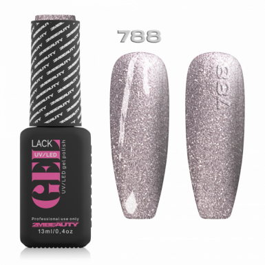 Gel lak - glitter 788