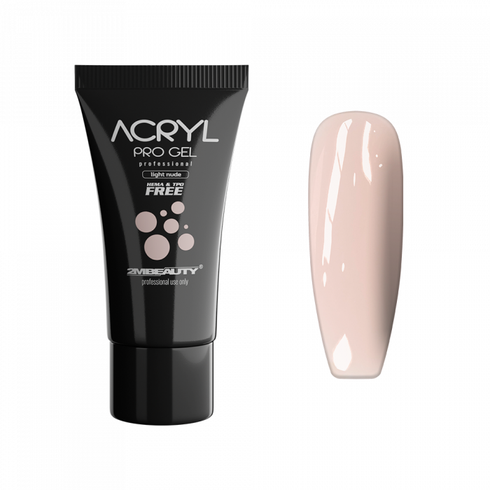 Acryl Pro Gel Light Nude - TUBA