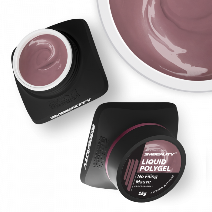 LIQUID POLYGEL NO FILING GEL - MAUVE