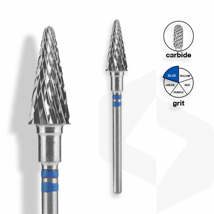 STALEKS PRO - KARBIDNI NASTAVAK CONE PLAVI VELIKI FT73B060-14 LIJEVI