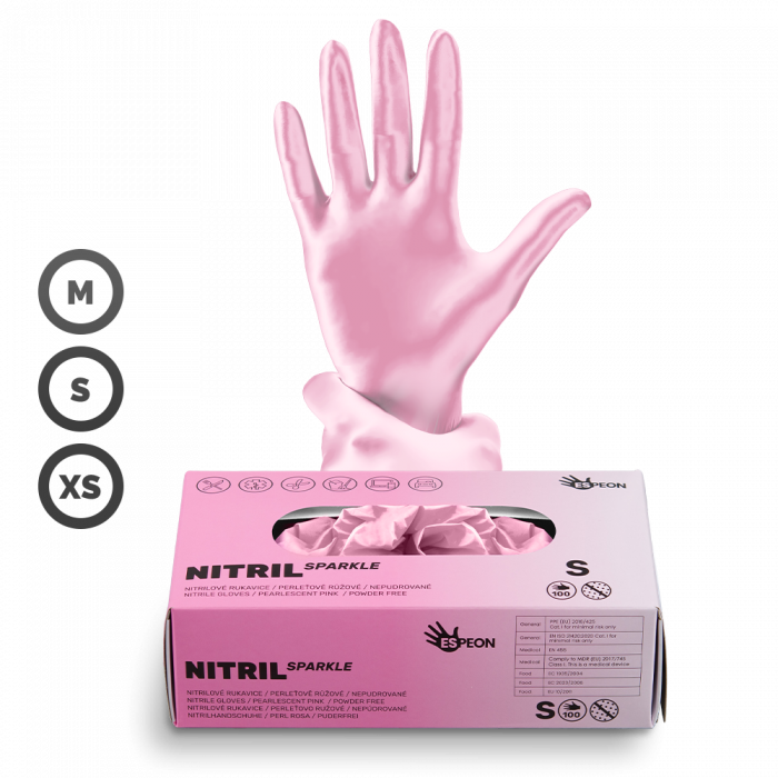 SPARKLE RUKAVICE PINK