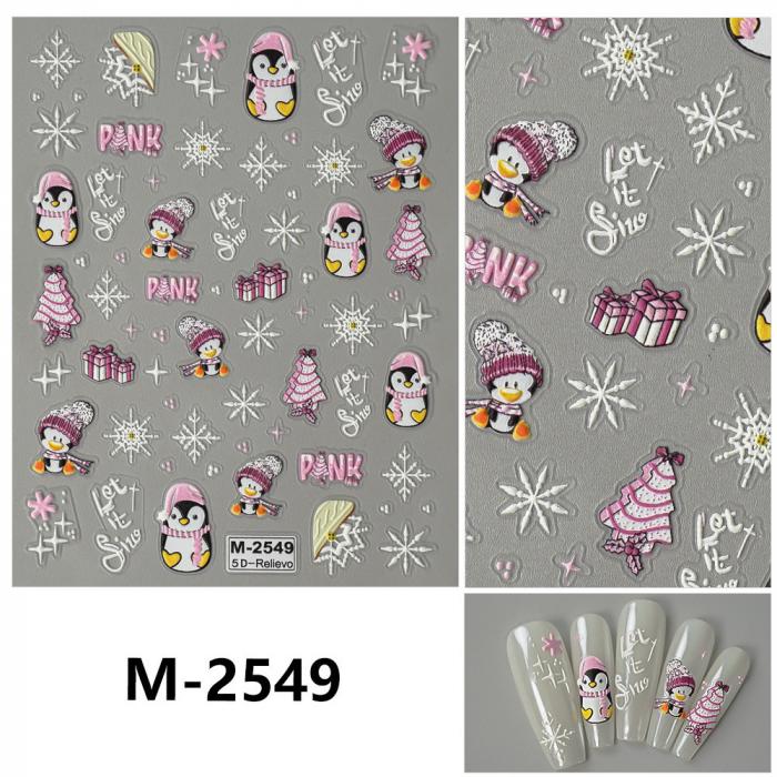 NALJEPNICE CHRISTMAS M-2549