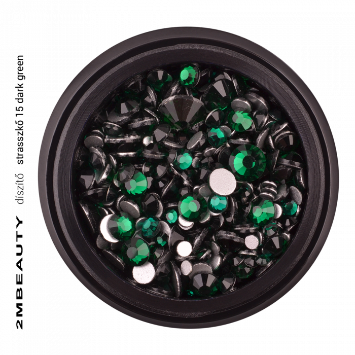 Kristal 15 dark green