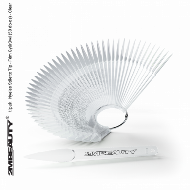 TIPSE SA DRŠKOM STILETTO (50KOM) - CLEAR 2MBEAUTY