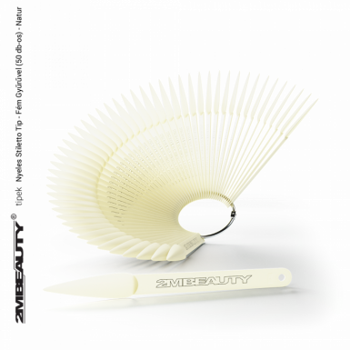 TIPSE SA DRŠKOM STILETTO (50KOM) - NATUR 2MBEAUTY