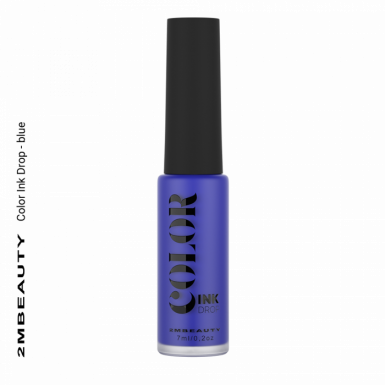 Color Ink Drop - Blue