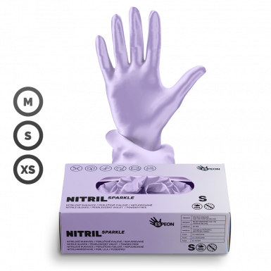 SPARKLE RUKAVICE PURPLE