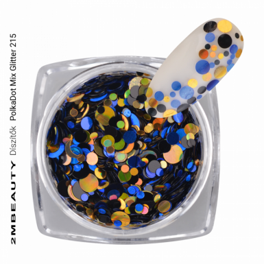 POLKADOT MIX GLITTER 215