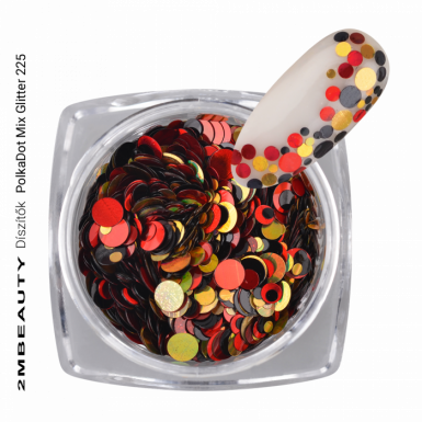 POLKADOT MIX GLITTER 225