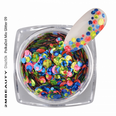 POLKADOT MIX GLITTER 09