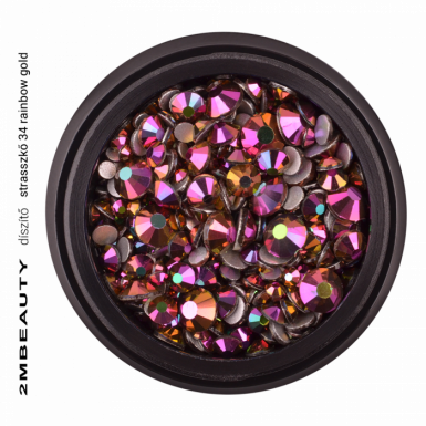 Kristal 34 rainbow gold