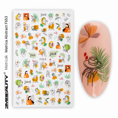 Naljepnice Abstract F653