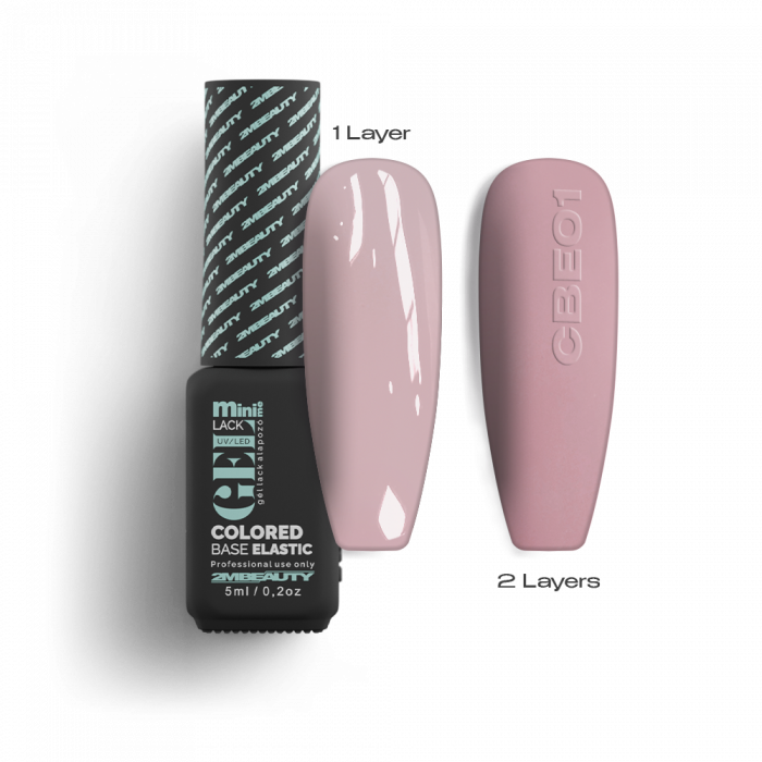 Colored Base Elastic CBE01 Nude-Pink